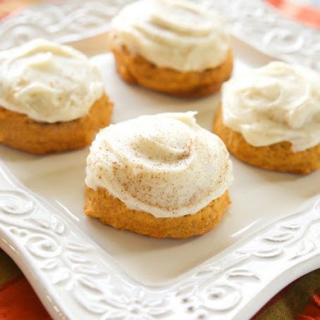 Melt-in-your-Mouth Pumpkin Cookies