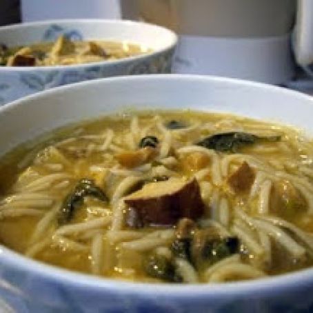 Thai Rice Noodle Soup