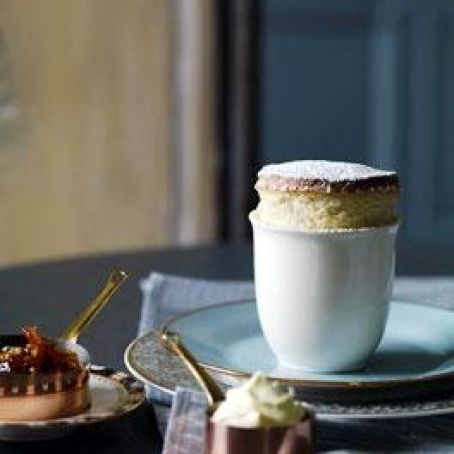 Burnt Orange Marmalade Souffle