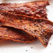 Crispy Vegan Smoked Mushroom Bacon