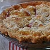 Pineapple Rhubarb Pie