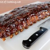 Baked Barbecue Ribs