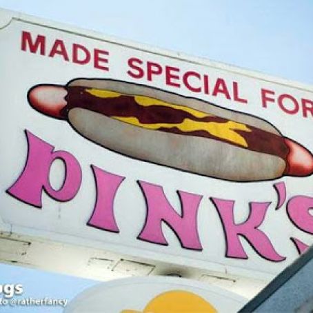 Pink's Bacon Burrito Dog