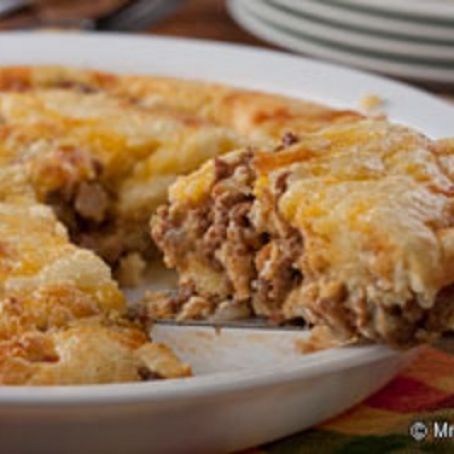 Impossibly Easy Cheeseburger Pie