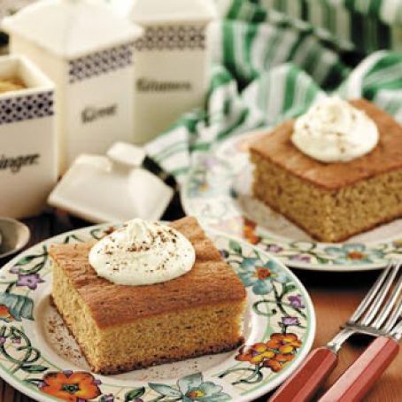 Maple Syrup Spice Cake