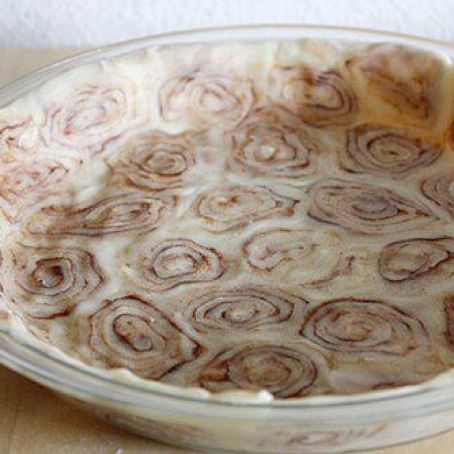 Cinnamon Roll Pie Crust