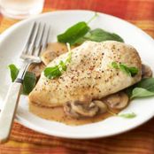 Peppered Chicken in Marsala Sauce
