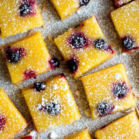 Lemon Blueberry Bars