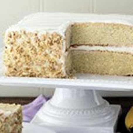 Banana-Sour Cream Cake