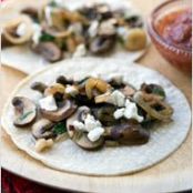 SOFT TACOS w/MUSH, ONION & CHIPOTLE CHILE