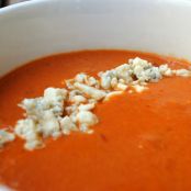 Spicy Tomato & Blue Cheese Soup