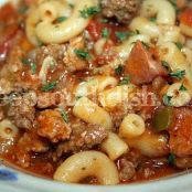Southern Beef and Sausage Goulash