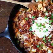 Loaded Mexican Chicken and Potato Skillet