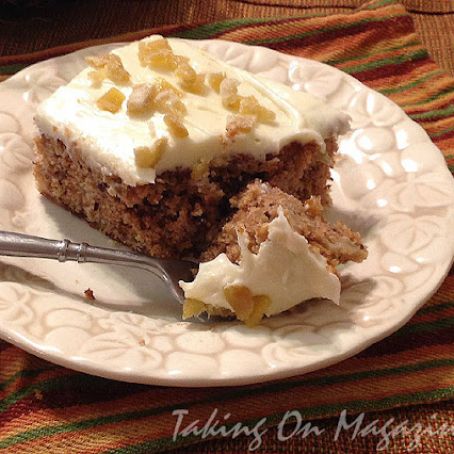 Apple-Ginger Snack Cake