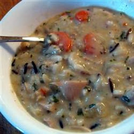 Creamy Chicken and Wild Rice Soup