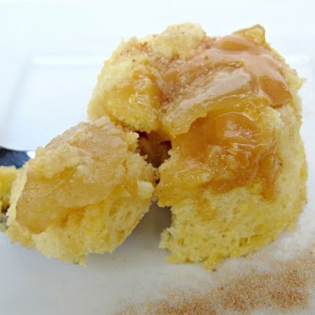 3-2-1 CARAMEL APPLE CAKE IN A CUP