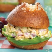 Pretzel Sandwich Buns