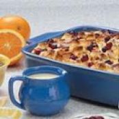 Cranberry Bread Pudding