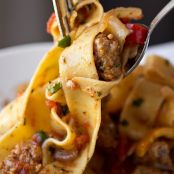 Italian “Drunken” Noodles