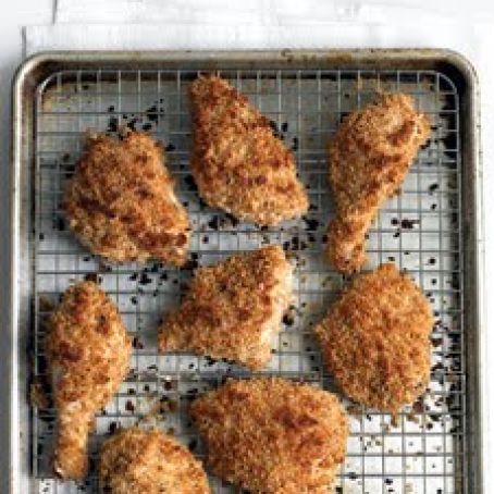 OVEN FRIED CHICKEN - Everyday Foods