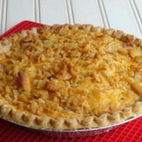 Bacon Onion Tomato Pie