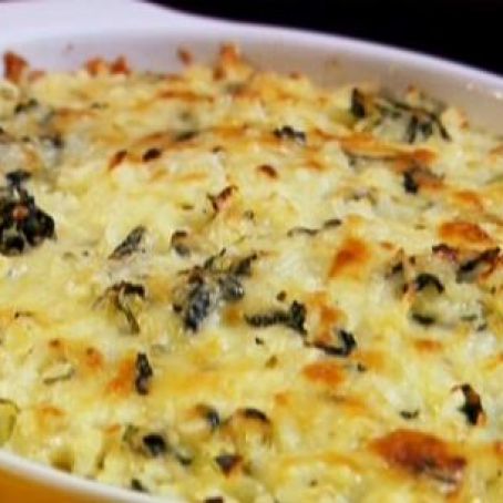 Cheesy Rice Bake
