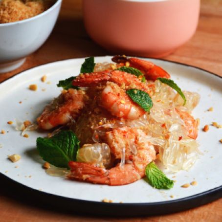 Pomelo Prawn Salad (Yum Som-O)