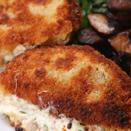 Garlic Herb Stuffed Pork Chops