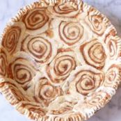 Cinnamon-Roll Pie Crust