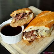 Slow Cooker French Dip Sandwich
