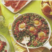 Eggs, Ham and Spring Peas