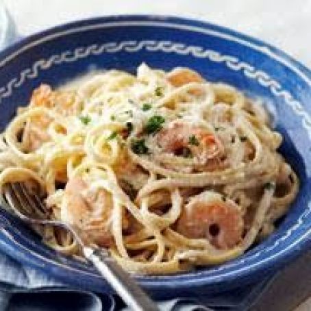 Creamy Shrimp Alfredo