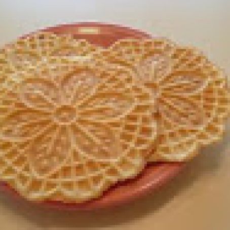 Pizzelle (made with oil)