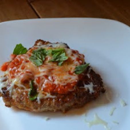 Italian Fried Steak with Roasted Pepper Pesto