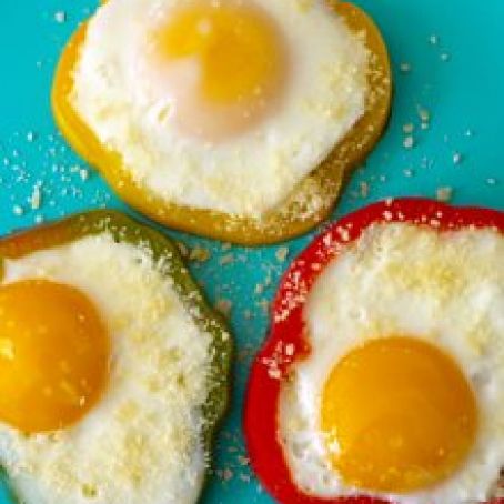 Bell Pepper Egg Flowers