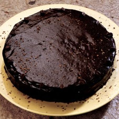 Chocolate Espresso Cake with Coffee Glaze
