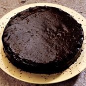 Chocolate Espresso Cake with Coffee Glaze