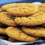 Peanut Butter - Gingersnap Cookies