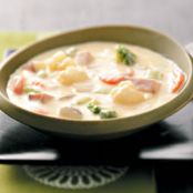 Veggie Cheese Soup Recipe