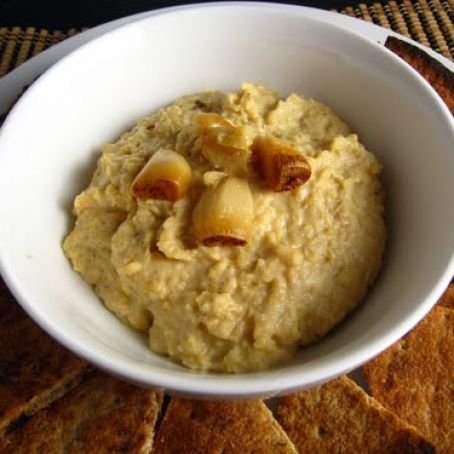 Roasted Garlic Hummus