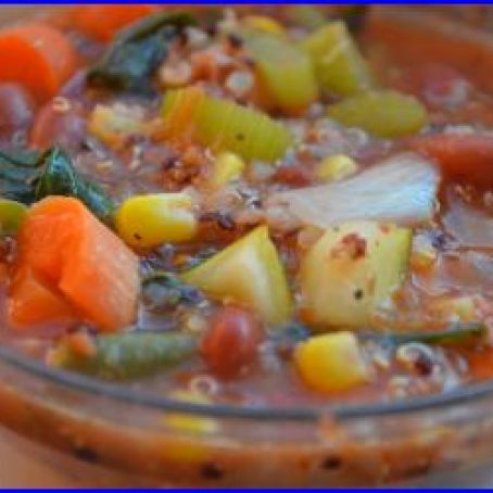 Quinoa Minestrone Soup