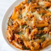 Lasagna-Style Baked Ziti