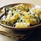 Baked Rigatoni with Spinach, Ricotta, and Fontina