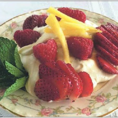 Couvron’s Fresh Strawberries With Sabayon