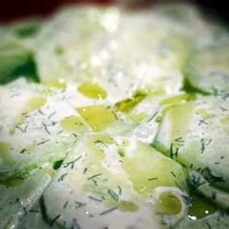 Creamed Cucumbers