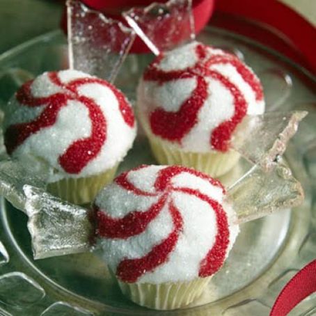 Starlight mint cupcakes