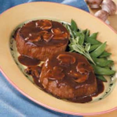 Beef Filets with Portobello Sauce Recipe