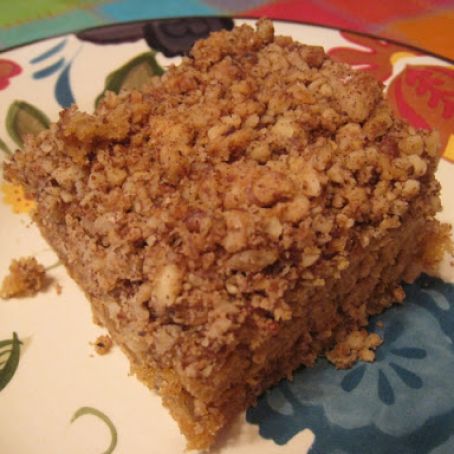 Crumb-Top Nutmeg Coffee Cake