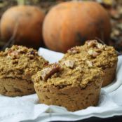 Oatmeal pumpkin spice muffins (Vegan)