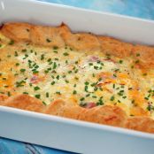 Ham Biscuit Casserole